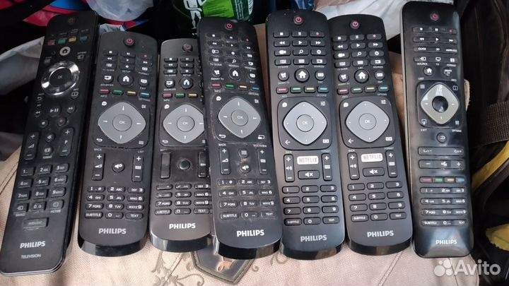 Оригинальные пульты на ЖК, смарт тв Phillips