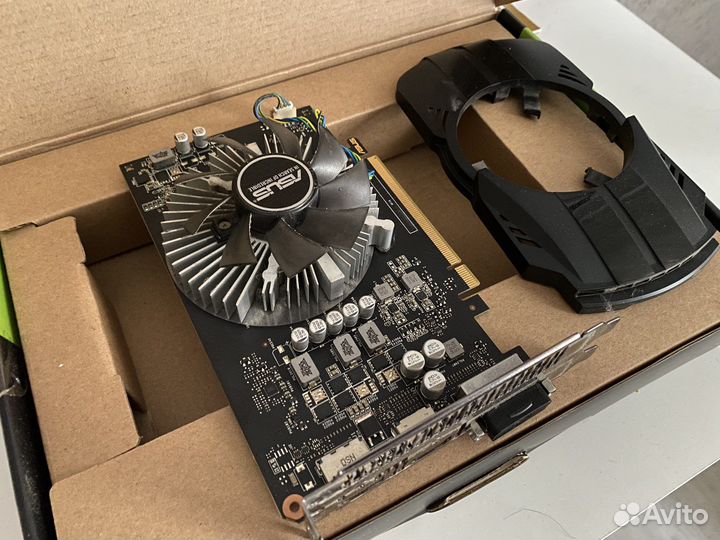 Видеокарта asus gtx 1050 ti