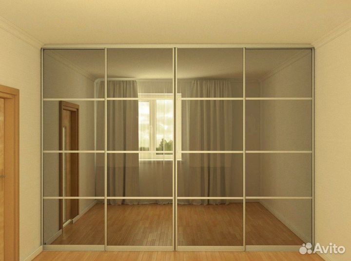 Шкаф с зеркалом индивидуальный подход