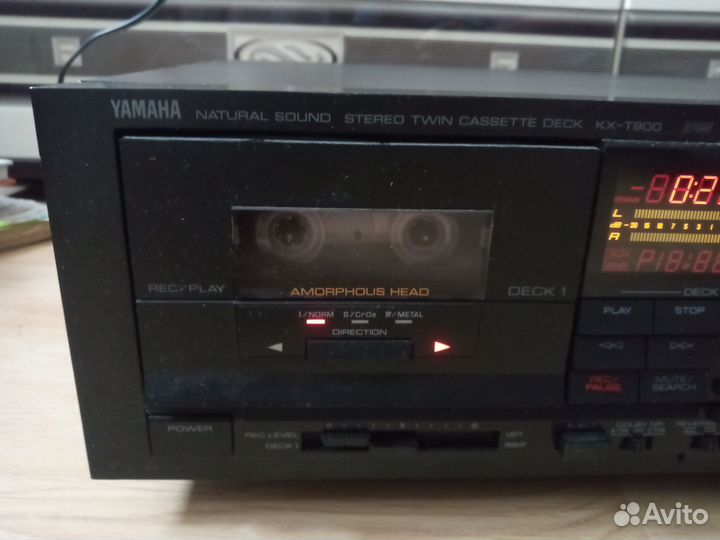 Кассетная дека yamaha