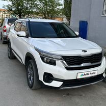 Kia Seltos 1.6 AT, 2020, битый, 100 000 км, с пробегом, цена 1 500 000 руб.