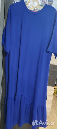 Платье трикотажное женское