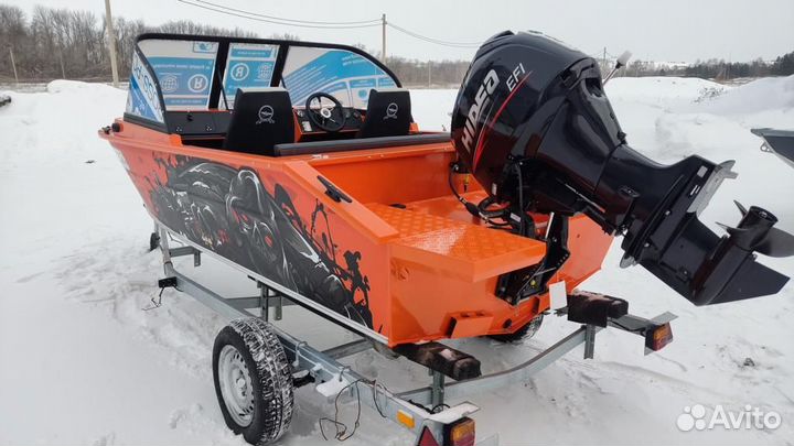 Моторная лодка Триера 431 Fish