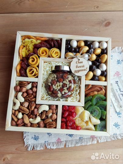 Съедобные подарки из полезных продуктов