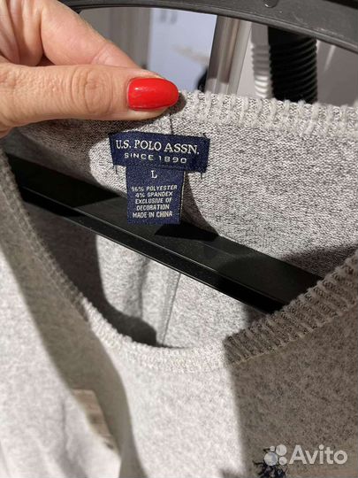 Us polo джемпер