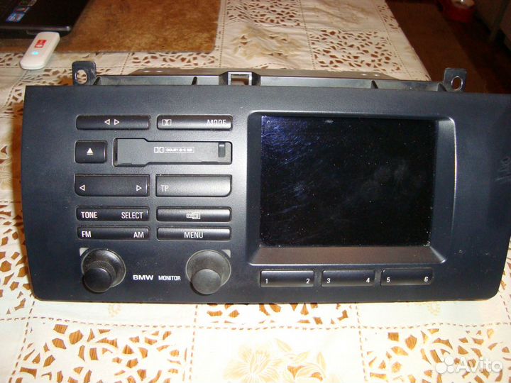 Головное устройство с монитором для BMW-X5e53