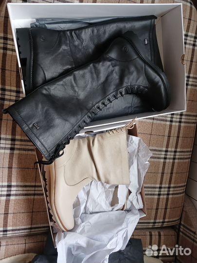 Сапоги новые 43р 2 пары