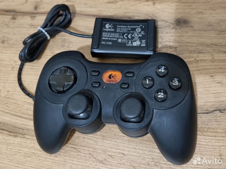 Геймпад logitech cordless rumblepad 2