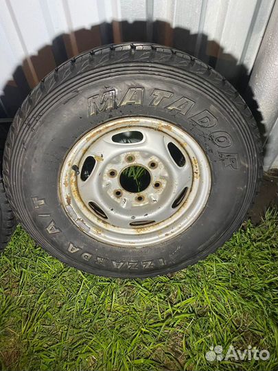 Колеса в сборе на Padjero Matador 235/75 R15