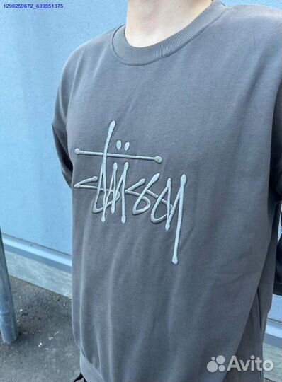 Stussy свитшот чёрный (Арт.37574)