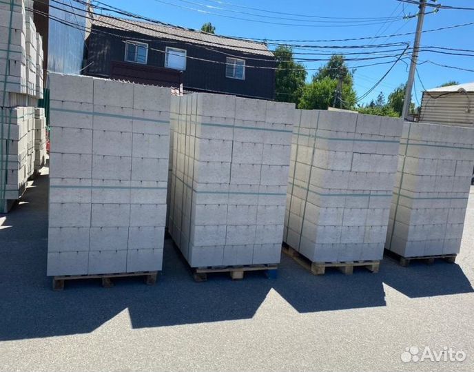 Пеплоблок М35 390х190х190