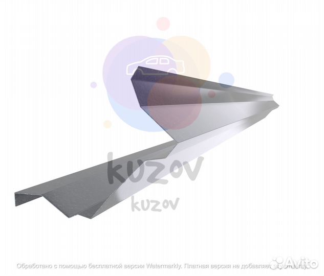 Порог ремонтный Пежо 207 1пок