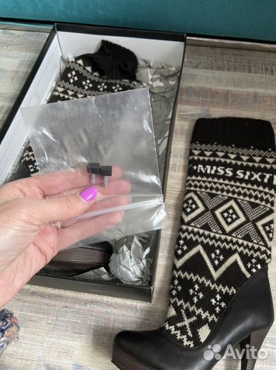 Осенние сапоги бренд Miss Sixty 38