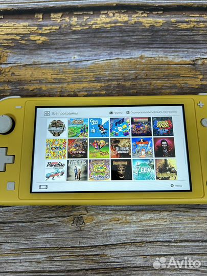 Nintendo switch lite чип