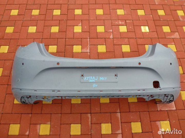 Бампер задний Опель Астра J g джей Хэтчбек 2010