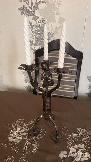 Кованые канделябры ручной работы
