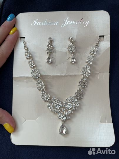 Свадебное украшение,сережки