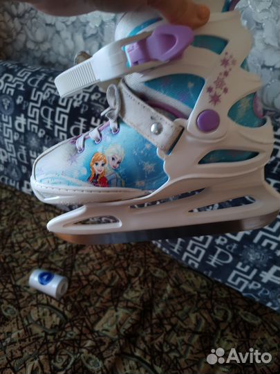 Коньки детские раздвижные