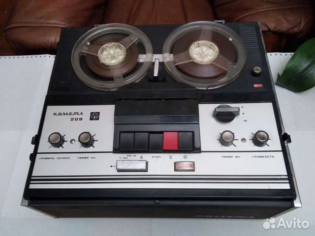 Катушечный магнитофон Комета-209 СССР Бронь купить в Москве ...