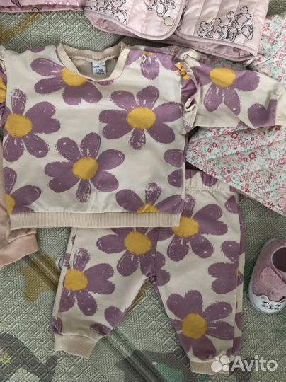 Пакет вещей на девочку 3-6 месяцев