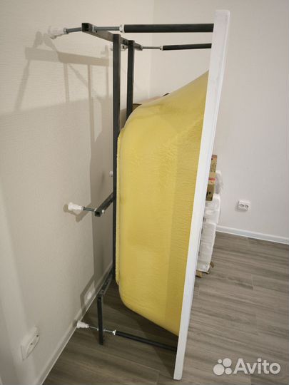 Ванна от застройщика 160/70