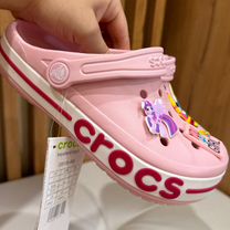 Crocs сабо детские розовые c12