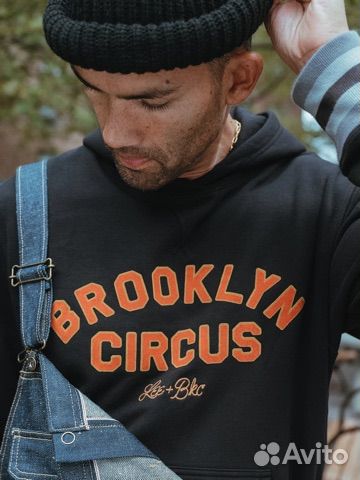 Lee x Brooklyn Circus Fleece Hoodie оригинал новая