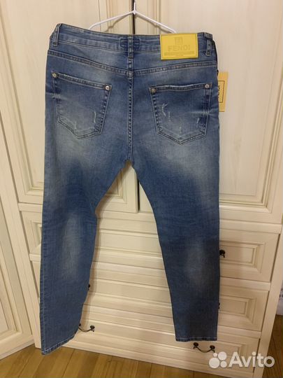 Джинсы мужские fendi новые