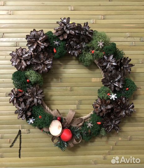 Новогодний рождественский венок