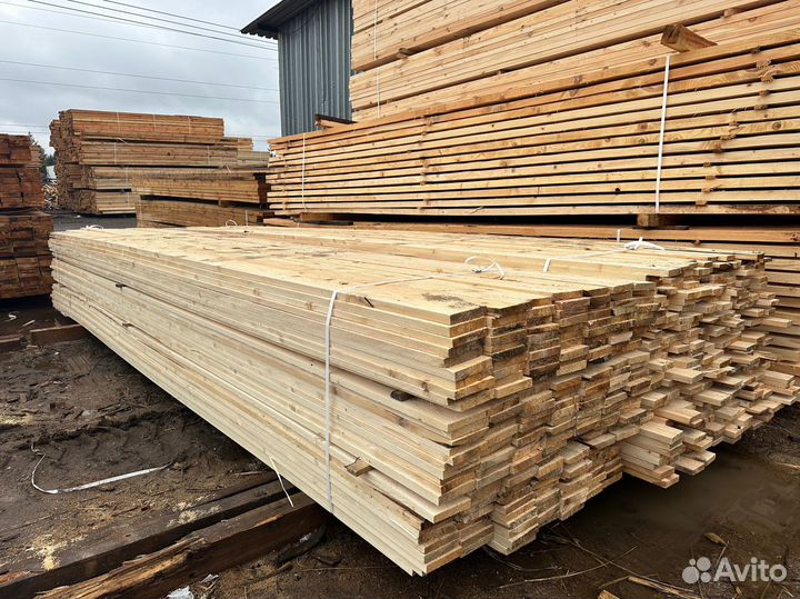 Доска обрезная / строганная / сухая