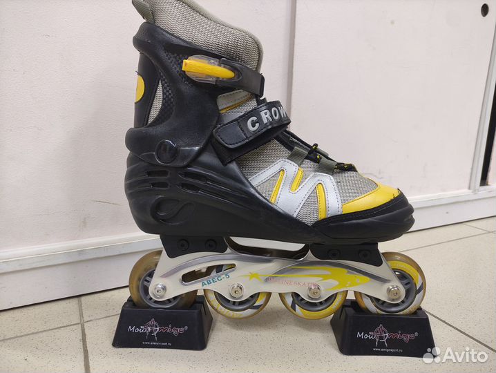 Роликовые раздвижные коньки