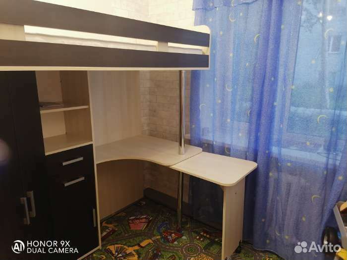 Кровать двухъярусная Латте 77-03