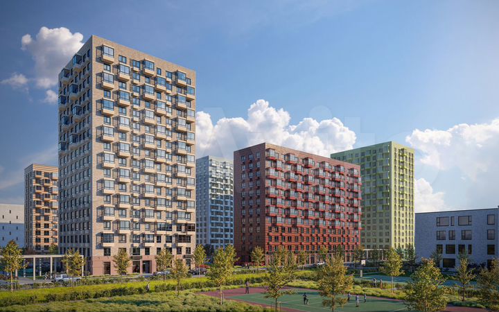 Квартира-студия, 22,3 м², 16/17 эт.