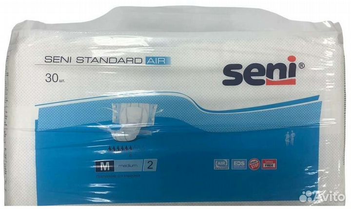 Памперсы Seni standard Air Medium(M). Доставка