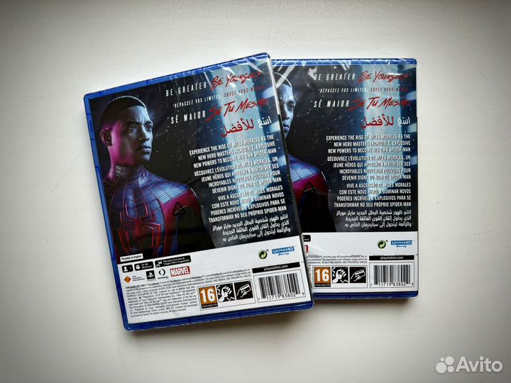 Spider man: Miles Moralis (новый) PS5