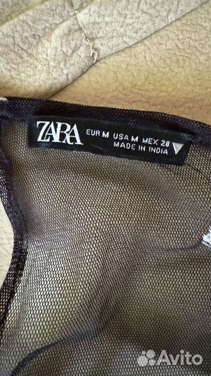 Платье zara миди