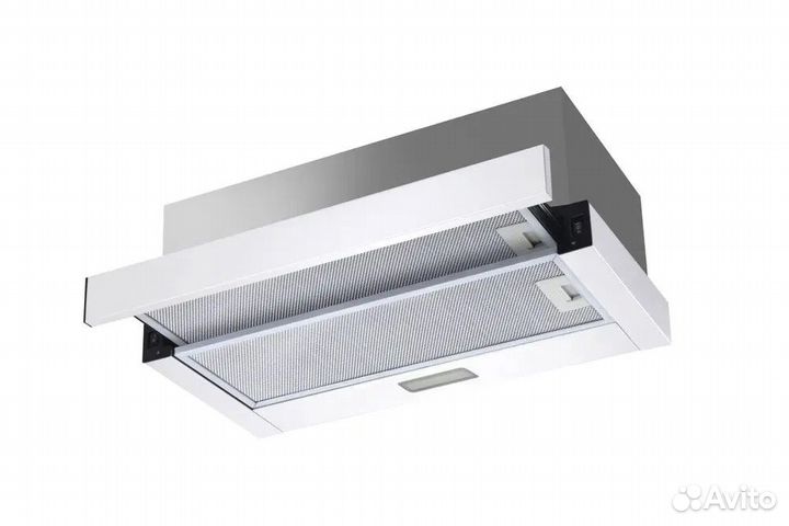 Встраиваемая выдвижная кухонная вытяжка amari Slid