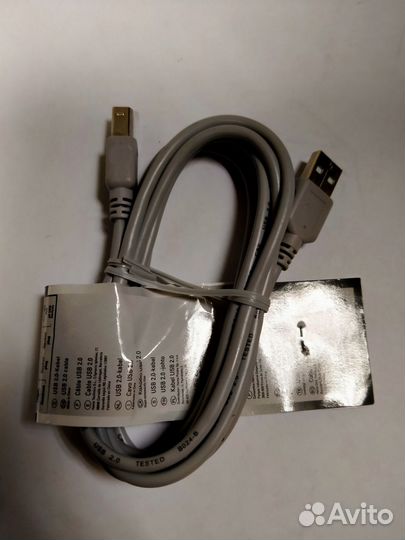 Usb кабель для принтера Hama новый