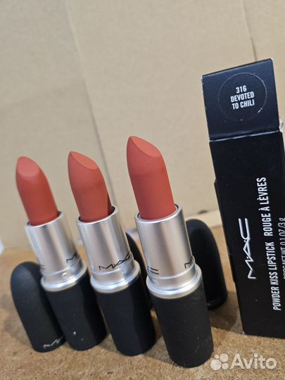 Помада для шуб 316 Devoted to Chili. Mac