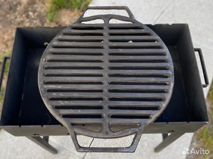 Чугунная решетка гриль