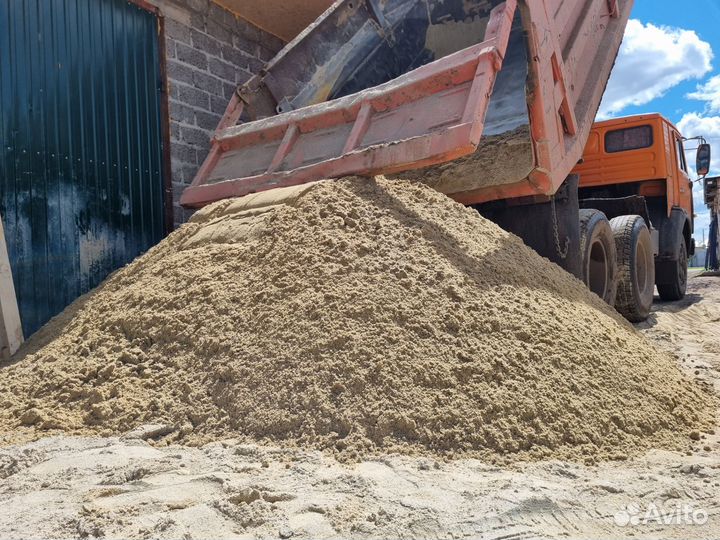 Песок пгс гравий
