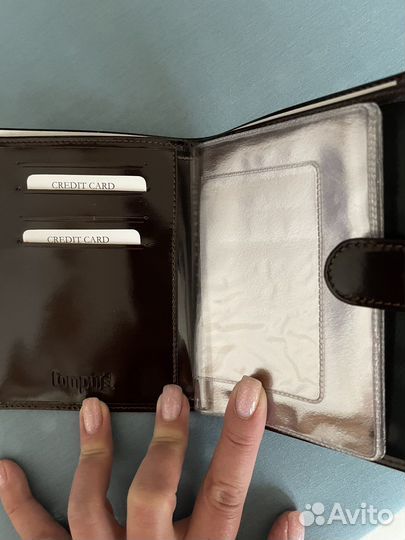 Обложка для автодокументов натуральная кожа