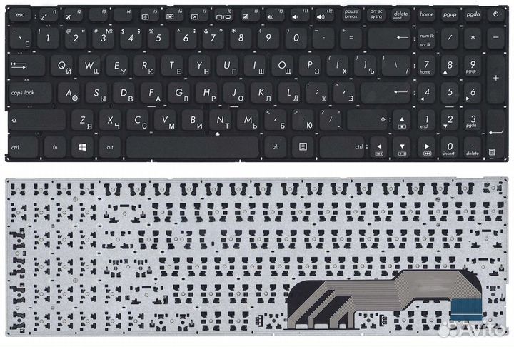 Клавиатура Asus X541 черная