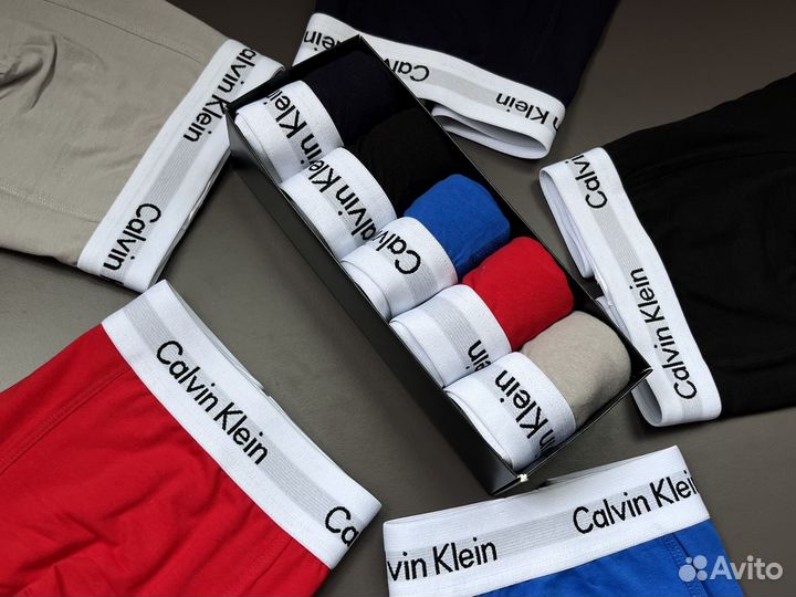 Трусы мужские боксеры calvin klein набор