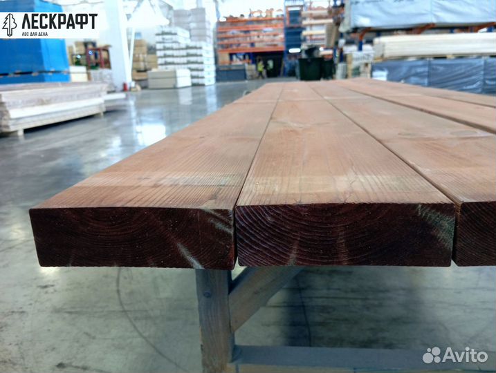 Доска строганая 20*120*4000 мм импрегнированная