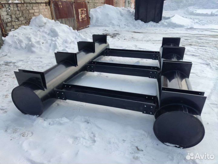 Понтон из пнд