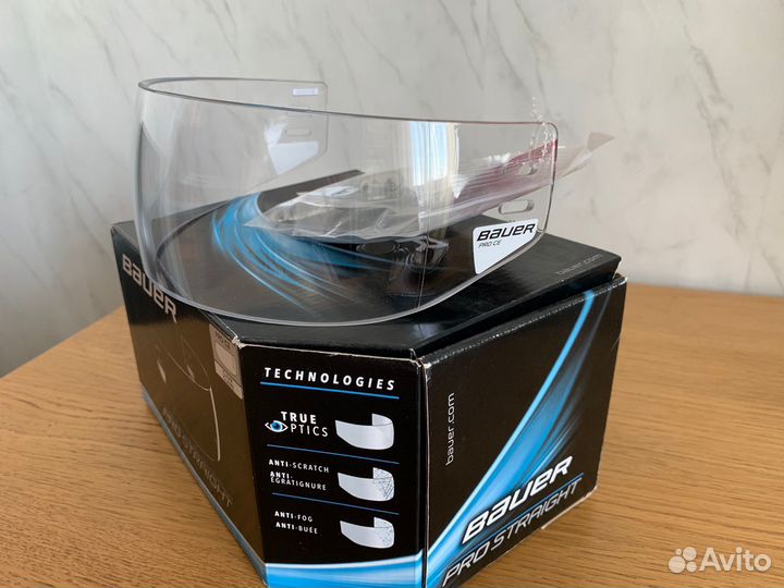 Хоккейный визор Bauer Pro Straight