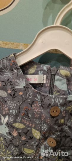 Платье для девочки 92