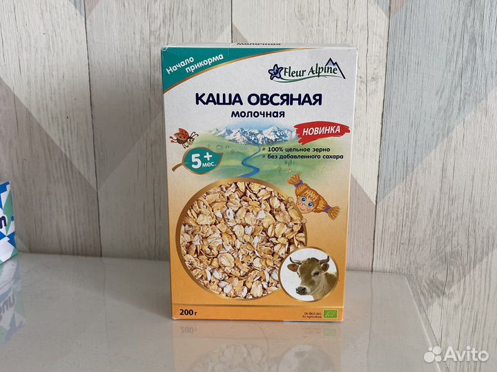 Каша овсяная молочная Fleur Alpine не вскрытая