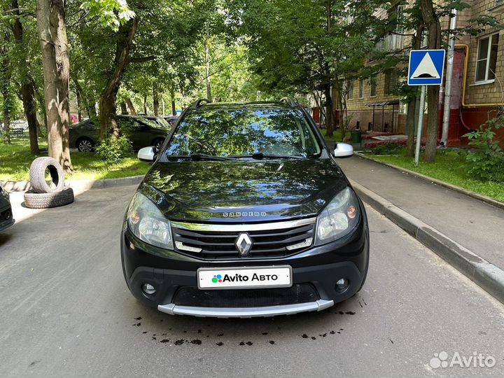 Renault Sandero Stepway 1.6 МТ, 2013, 162 000 км